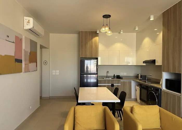 Colorful 1br Apt-free Pool & Lagoon Access In Elgouna